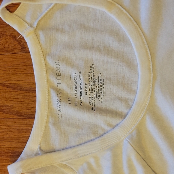 Grayson/threads Cactus Tee Size LG - Picture 3 of 5